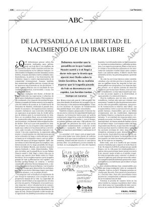 ABC MADRID 13-11-2003 página 3