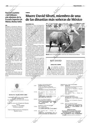 ABC MADRID 13-11-2003 página 57