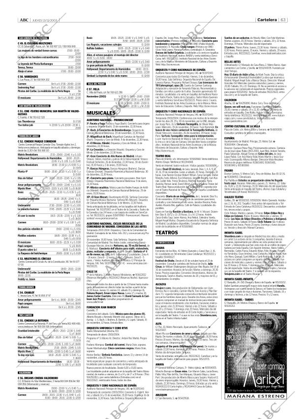 ABC MADRID 13-11-2003 página 63