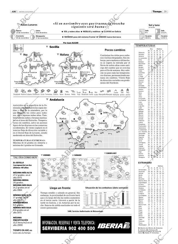 ABC SEVILLA 13-11-2003 página 39