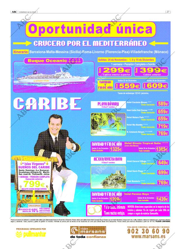 ABC MADRID 16-11-2003 página 27