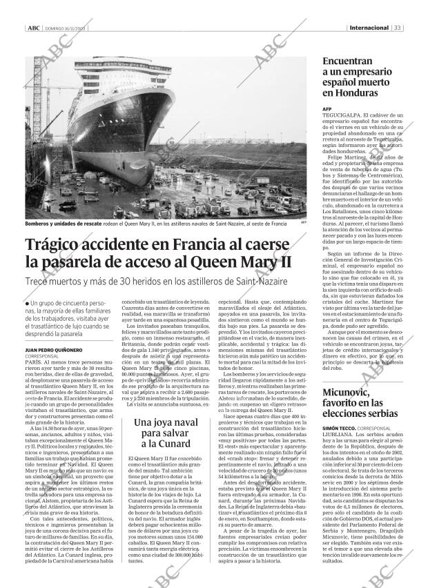 ABC MADRID 16-11-2003 página 33