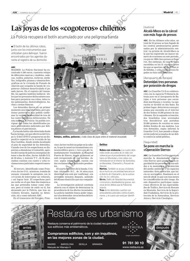 ABC MADRID 16-11-2003 página 41