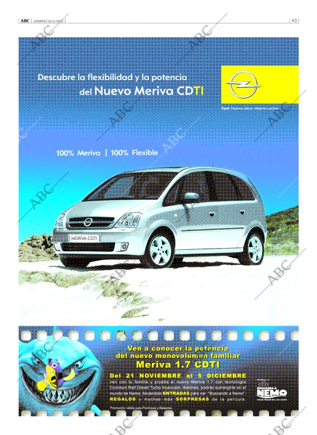 ABC MADRID 16-11-2003 página 43