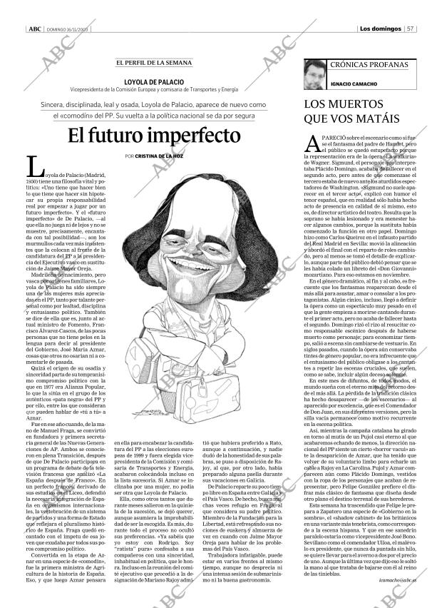 ABC MADRID 16-11-2003 página 57