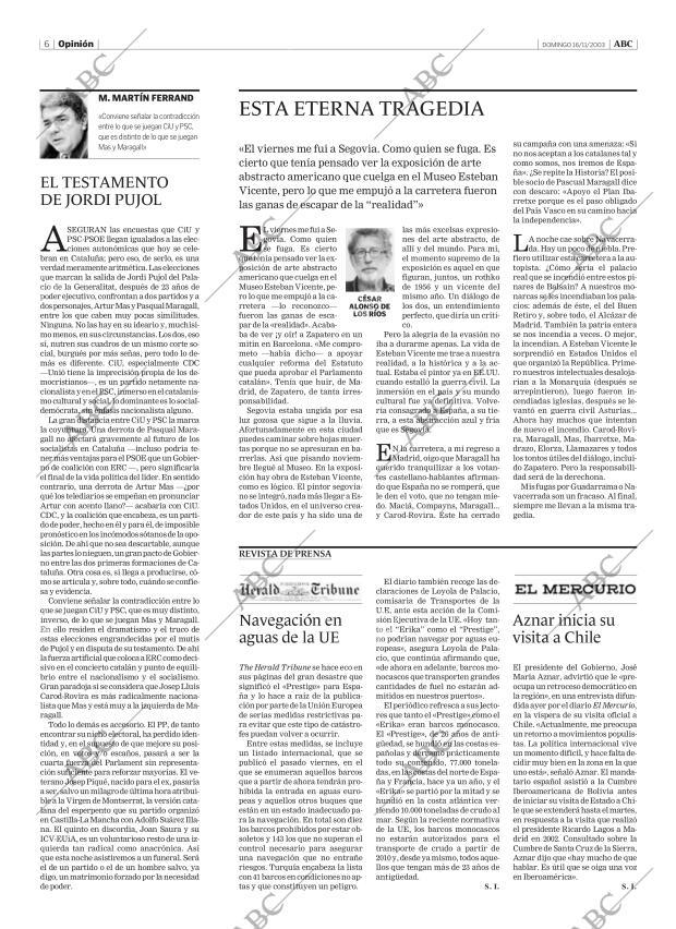 ABC MADRID 16-11-2003 página 6