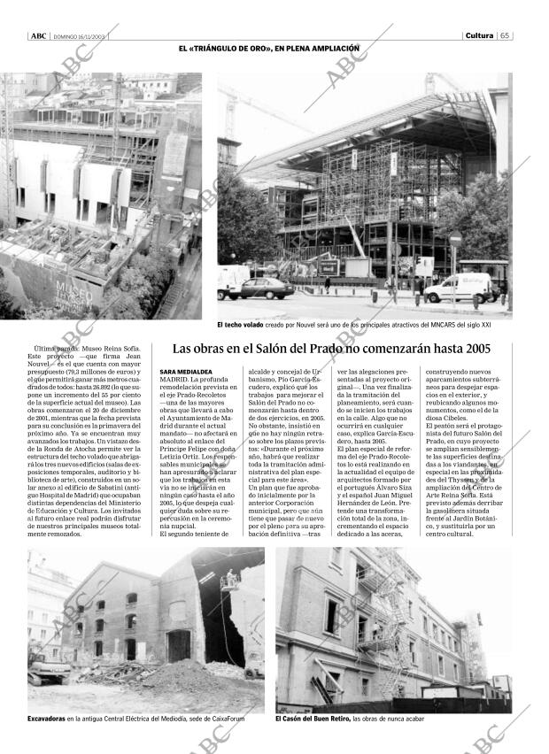 ABC MADRID 16-11-2003 página 65