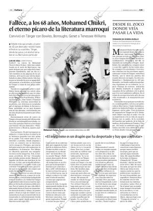 ABC MADRID 16-11-2003 página 66