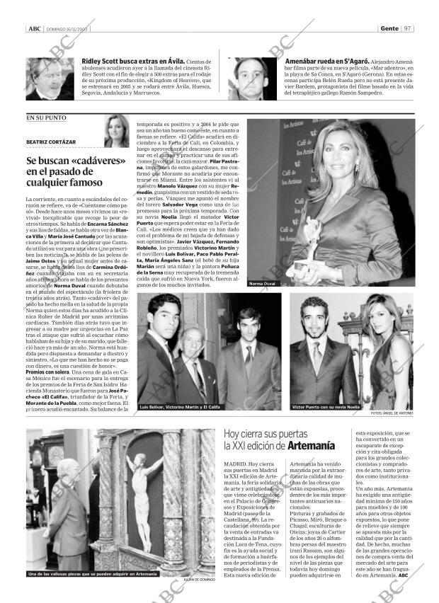 ABC MADRID 16-11-2003 página 97