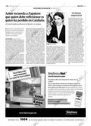 ABC MADRID 18-11-2003 página 17