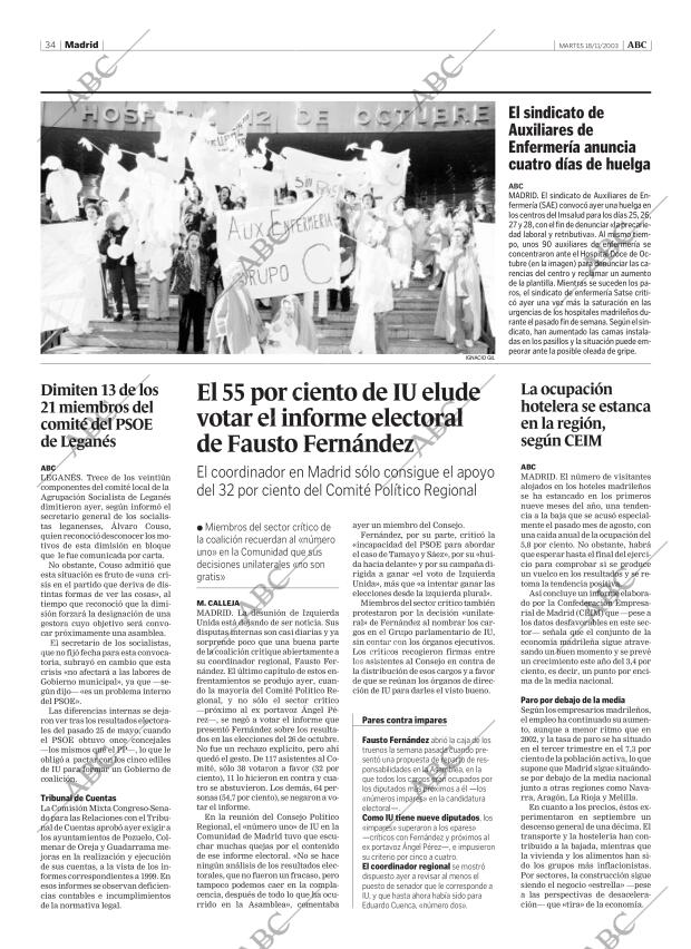 ABC MADRID 18-11-2003 página 34