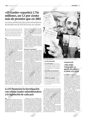 ABC MADRID 18-11-2003 página 49