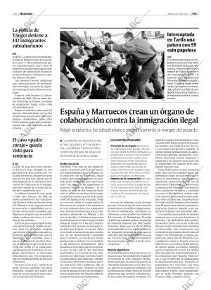 ABC MADRID 19-11-2003 página 20