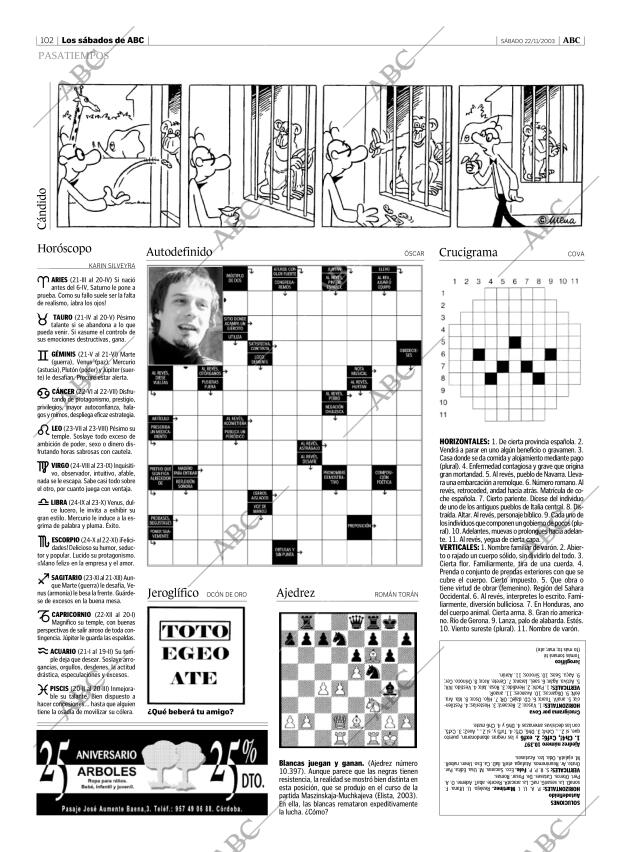 ABC CORDOBA 22-11-2003 página 102