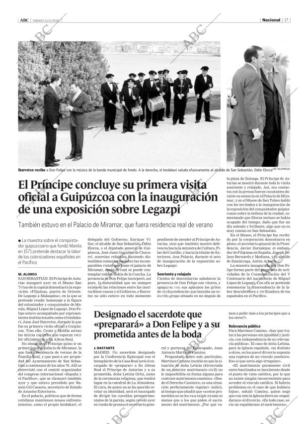 ABC CORDOBA 22-11-2003 página 17