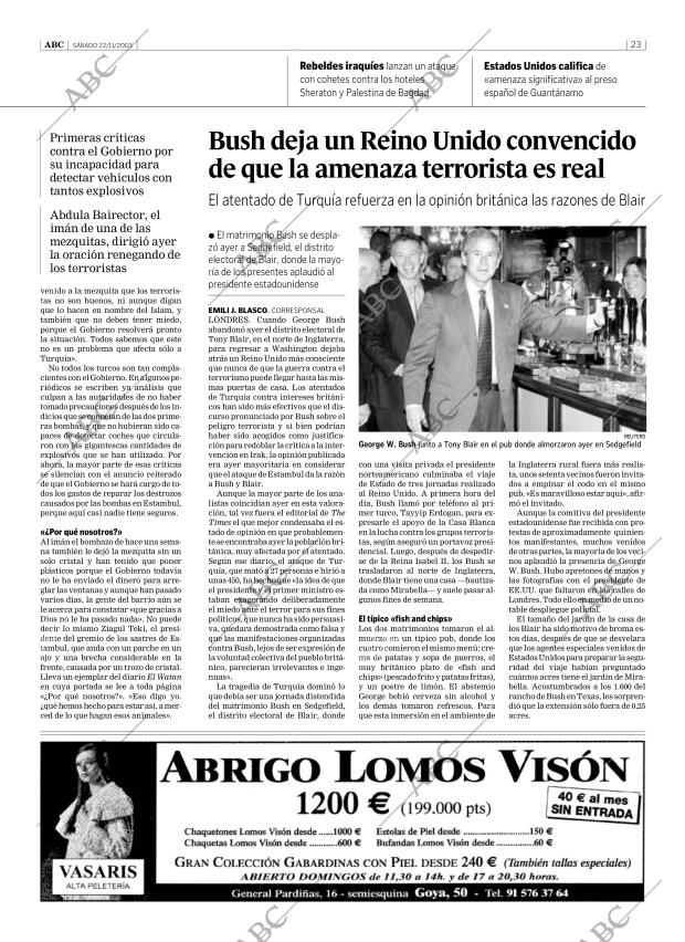 ABC CORDOBA 22-11-2003 página 23