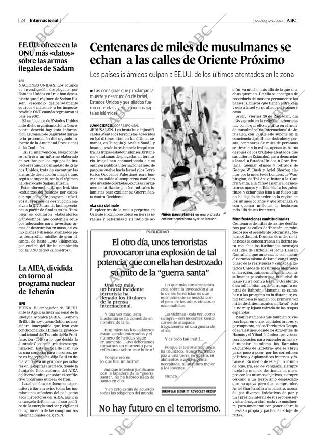 ABC CORDOBA 22-11-2003 página 24