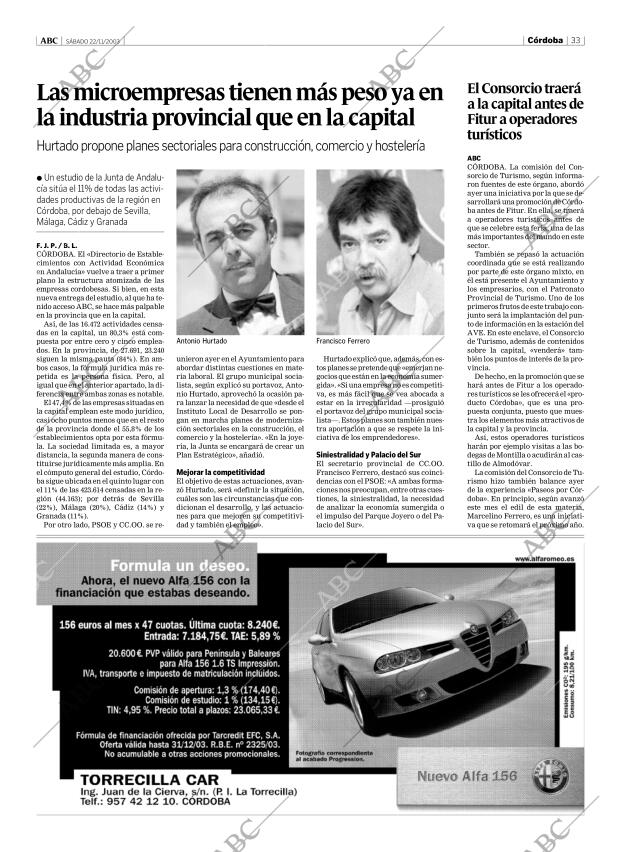 ABC CORDOBA 22-11-2003 página 33