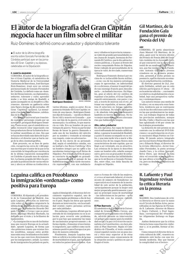 ABC CORDOBA 22-11-2003 página 61