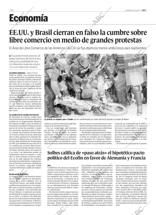 ABC CORDOBA 22-11-2003 página 70