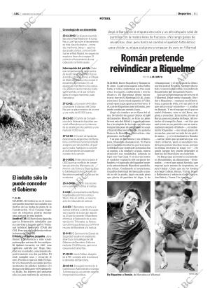 ABC CORDOBA 22-11-2003 página 81