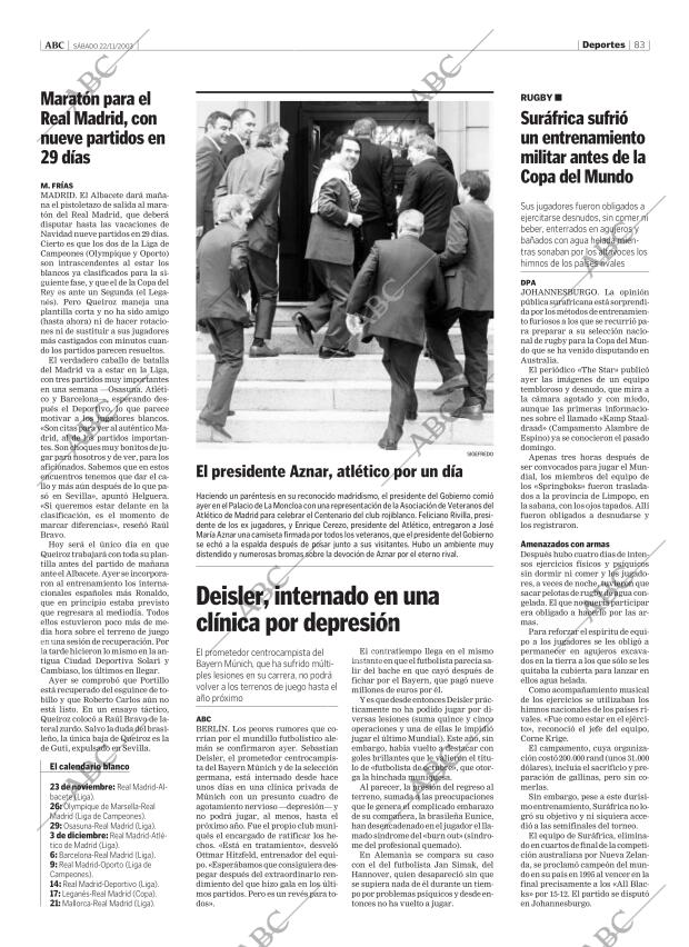 ABC CORDOBA 22-11-2003 página 83