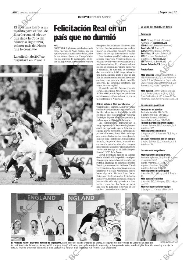 ABC CORDOBA 23-11-2003 página 87