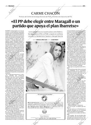 ABC MADRID 23-11-2003 página 20
