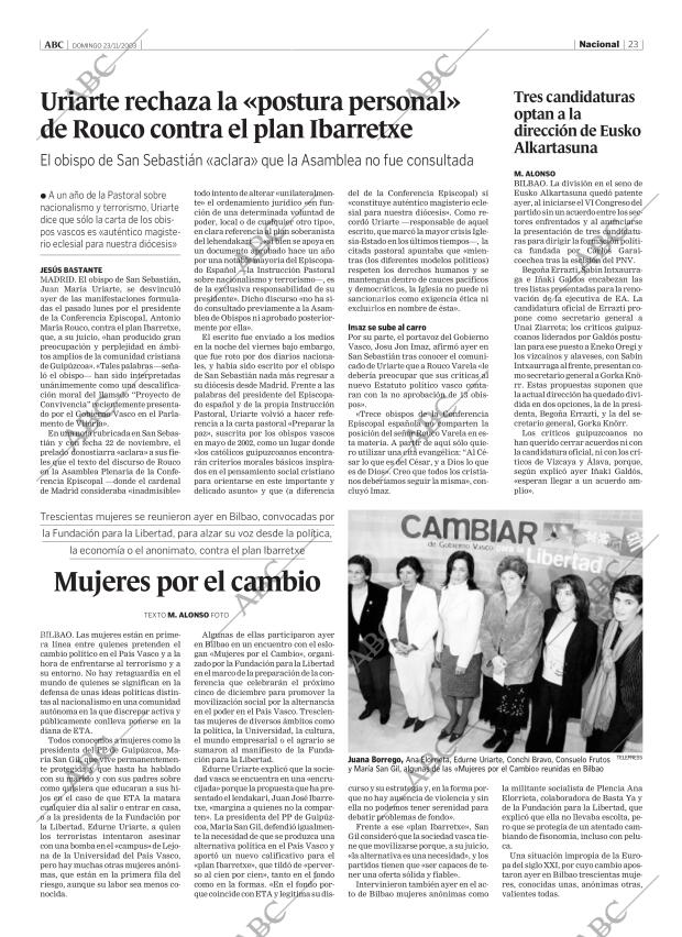 ABC MADRID 23-11-2003 página 23