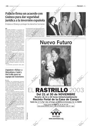 ABC MADRID 23-11-2003 página 25