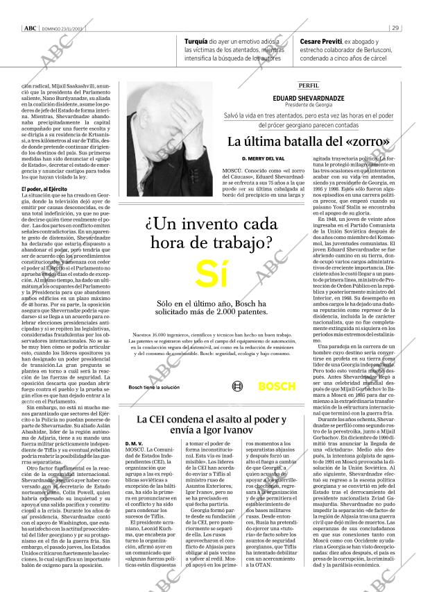 ABC MADRID 23-11-2003 página 29