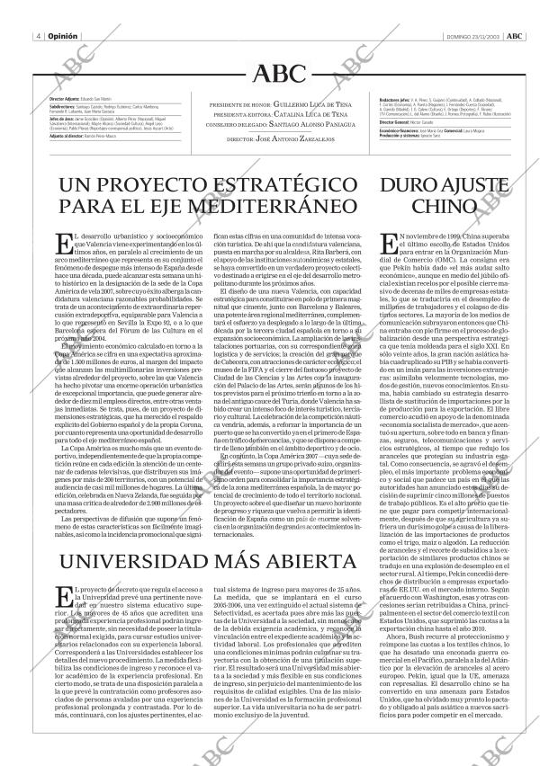ABC MADRID 23-11-2003 página 4