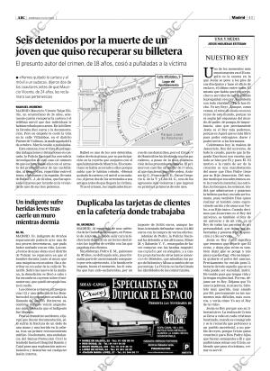 ABC MADRID 23-11-2003 página 43