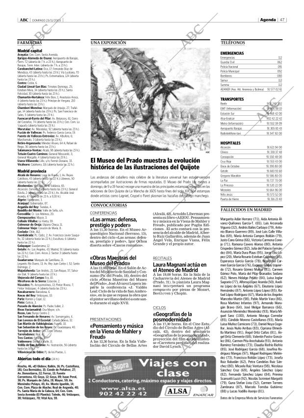 ABC MADRID 23-11-2003 página 47
