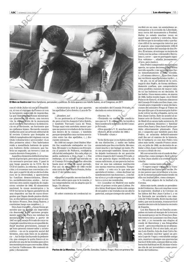 ABC MADRID 23-11-2003 página 55