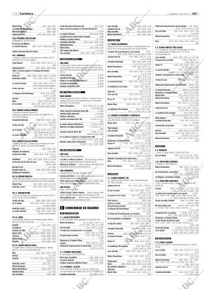 ABC MADRID 23-11-2003 página 74