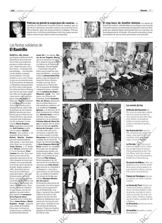 ABC MADRID 23-11-2003 página 97