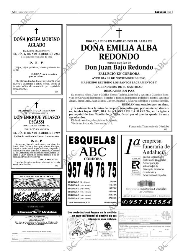 ABC CORDOBA 24-11-2003 página 55