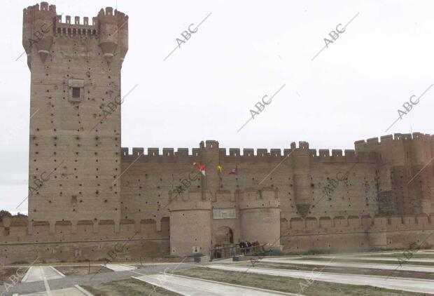 Vista panorámica del Castillo de La Mota