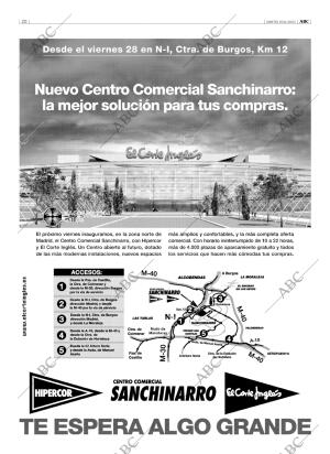 ABC MADRID 25-11-2003 página 20