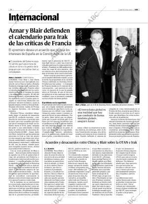 ABC MADRID 25-11-2003 página 28