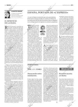 ABC MADRID 25-11-2003 página 6