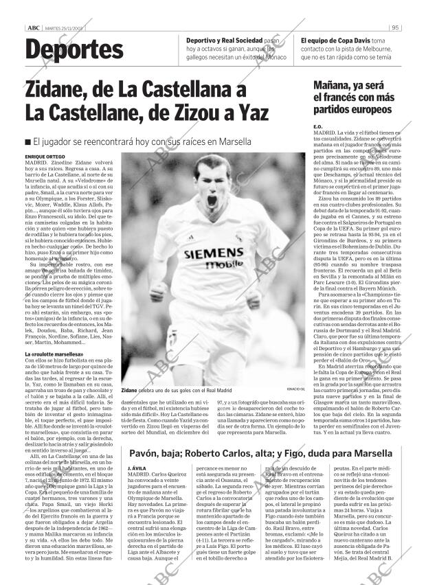 ABC MADRID 25-11-2003 página 95
