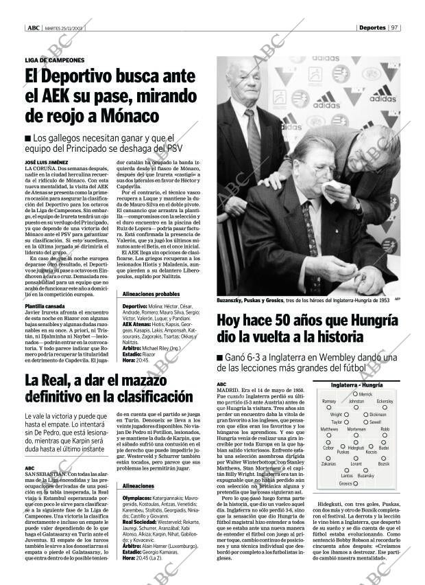 ABC MADRID 25-11-2003 página 97
