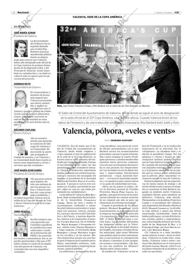 ABC CORDOBA 27-11-2003 página 12