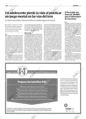 ABC CORDOBA 27-11-2003 página 21