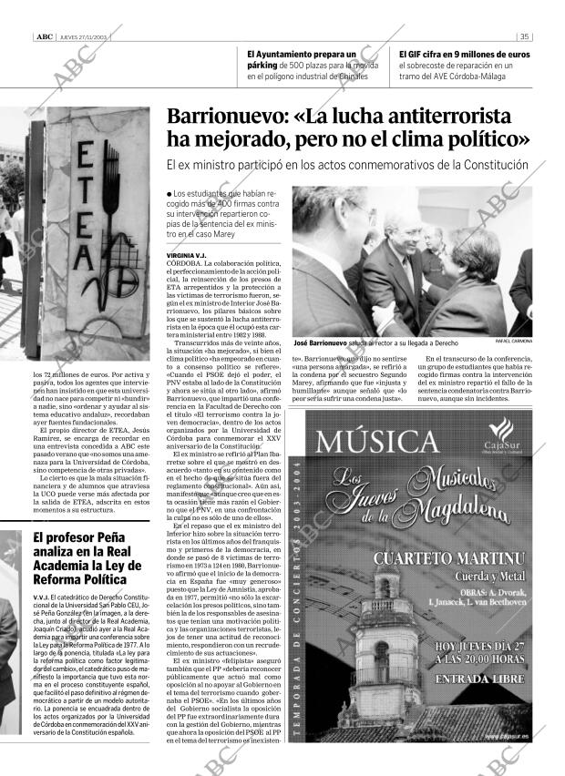 ABC CORDOBA 27-11-2003 página 35