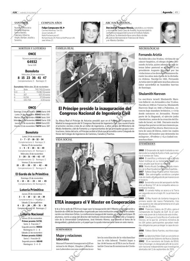 ABC CORDOBA 27-11-2003 página 49