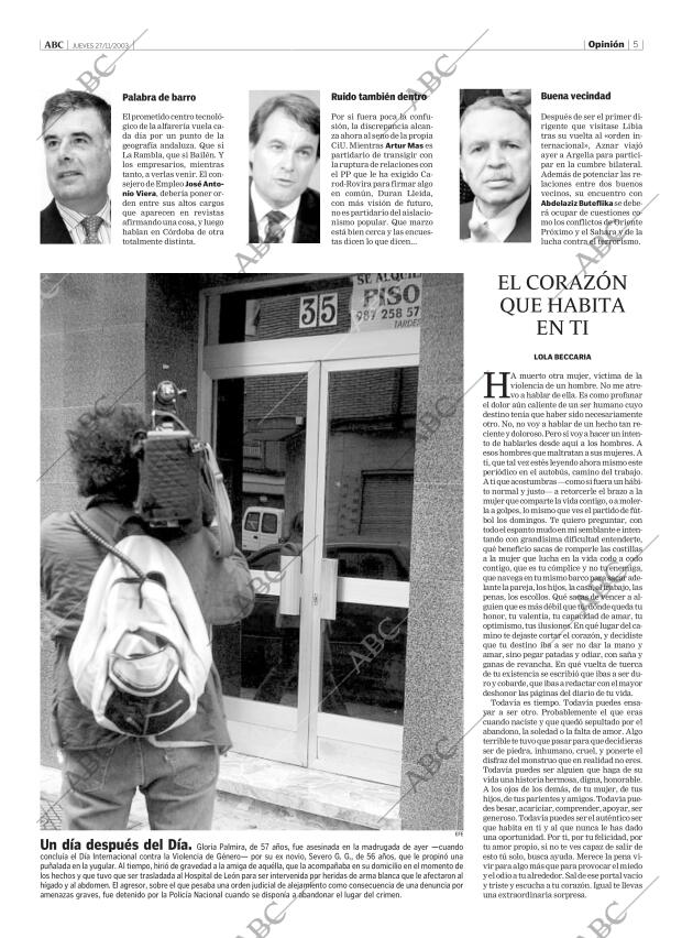 ABC CORDOBA 27-11-2003 página 5