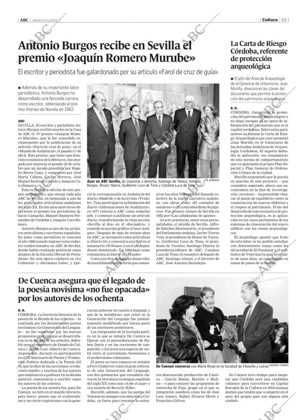 ABC CORDOBA 27-11-2003 página 63